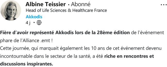 Commentaire sponsor TALKS! 2025